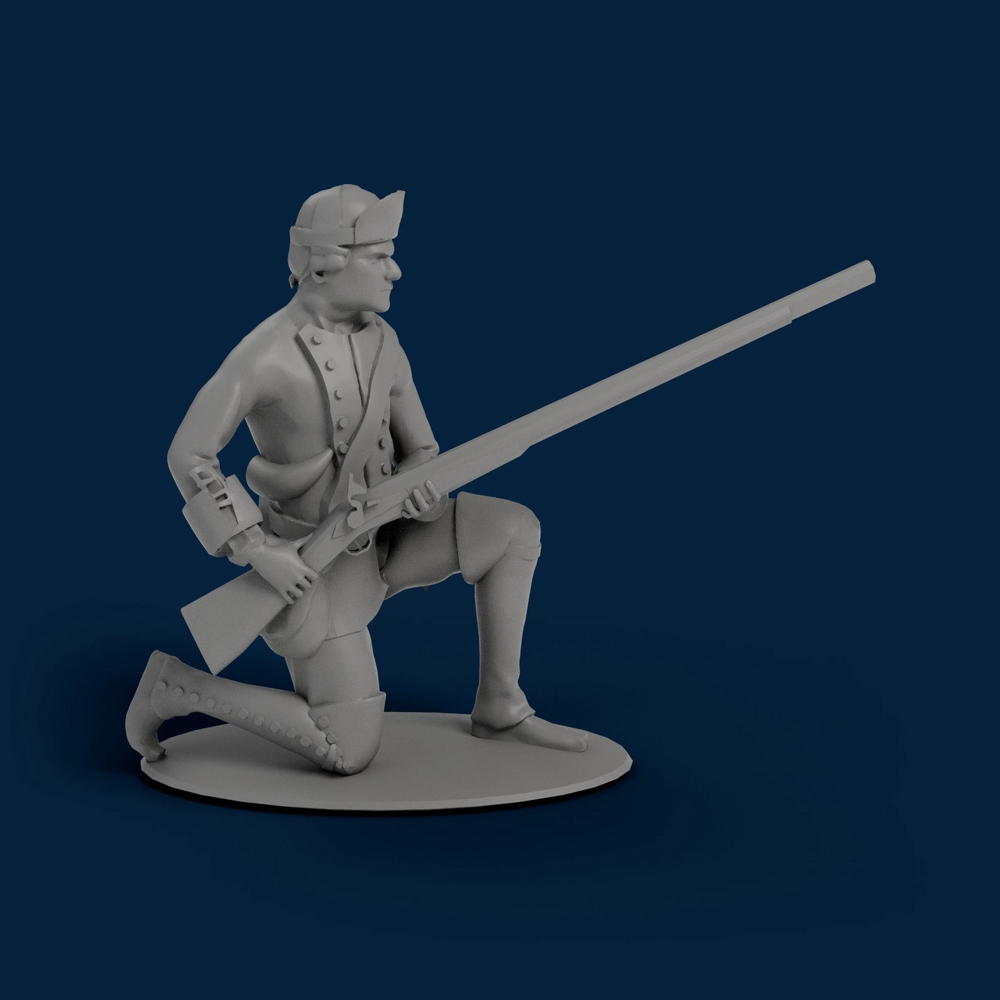 British Range 7 Year War Miniature