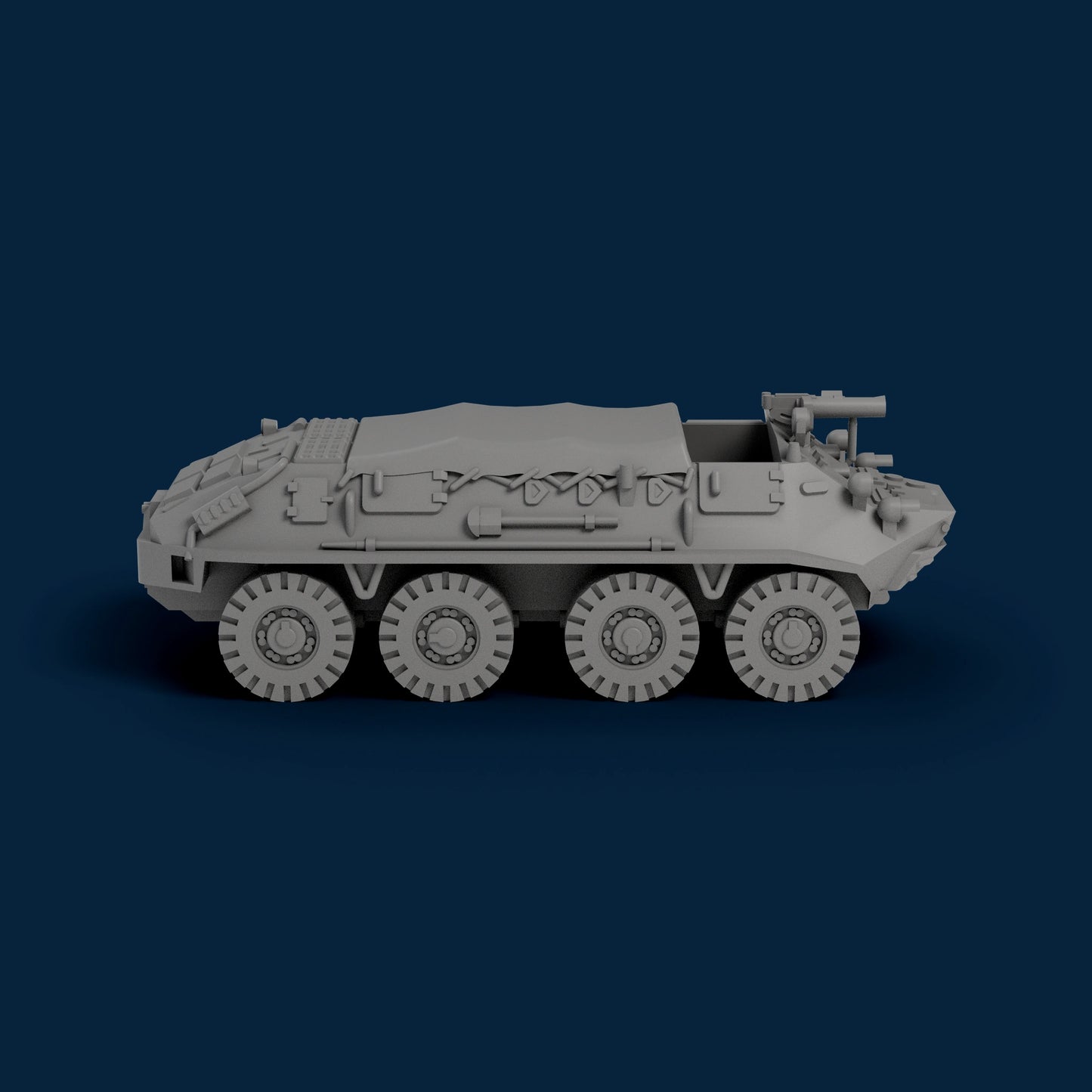 BTR-40P Closed with MG Miniature