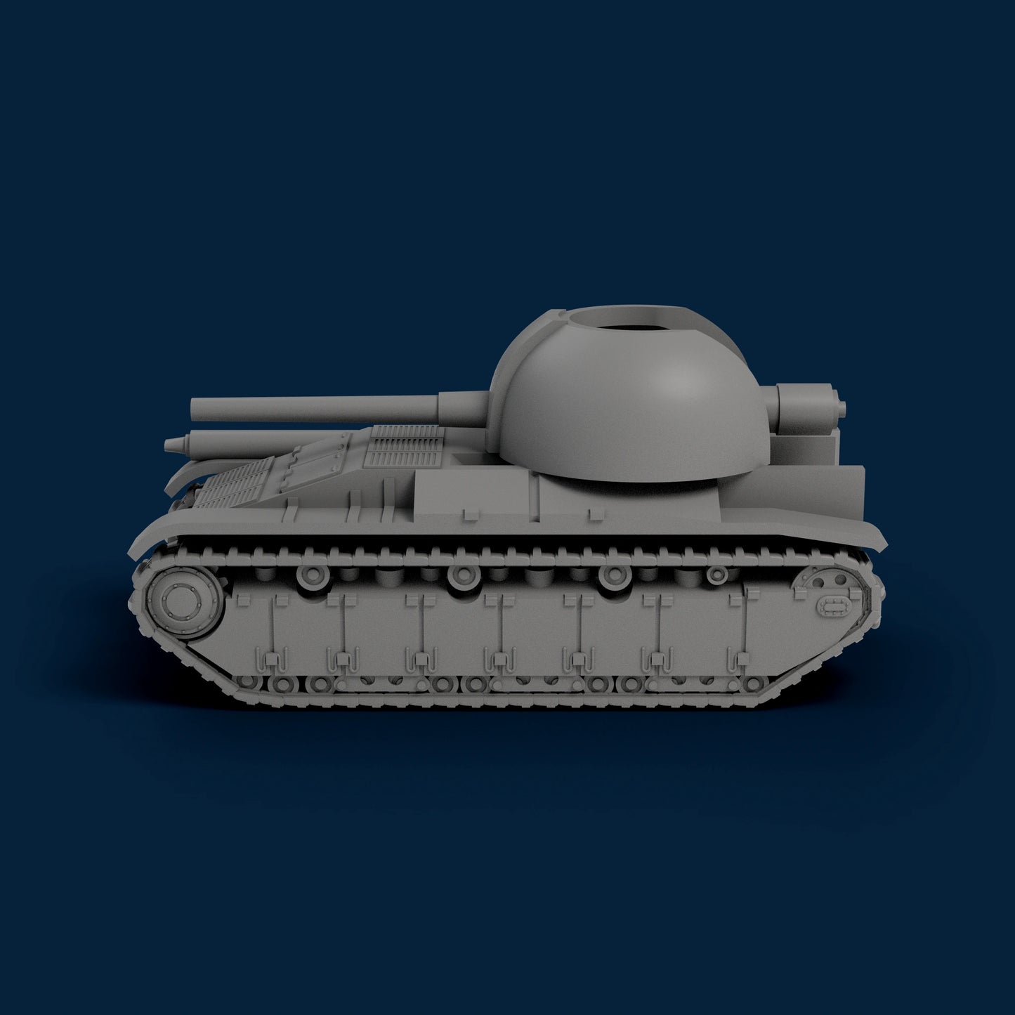 Char D 82mm SPG Miniature