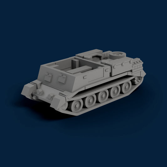 Crusader Gun Tractor Miniature