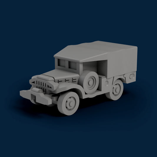 Dodge WC52 Weapon Carrier Closed Miniature