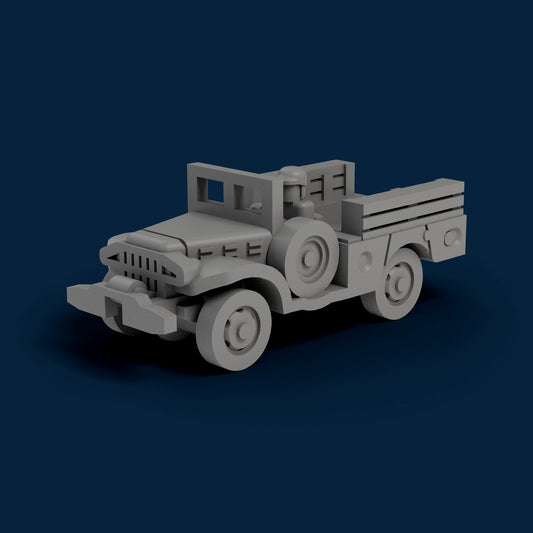 Dodge WC52 Weapon Carrier Open Miniature