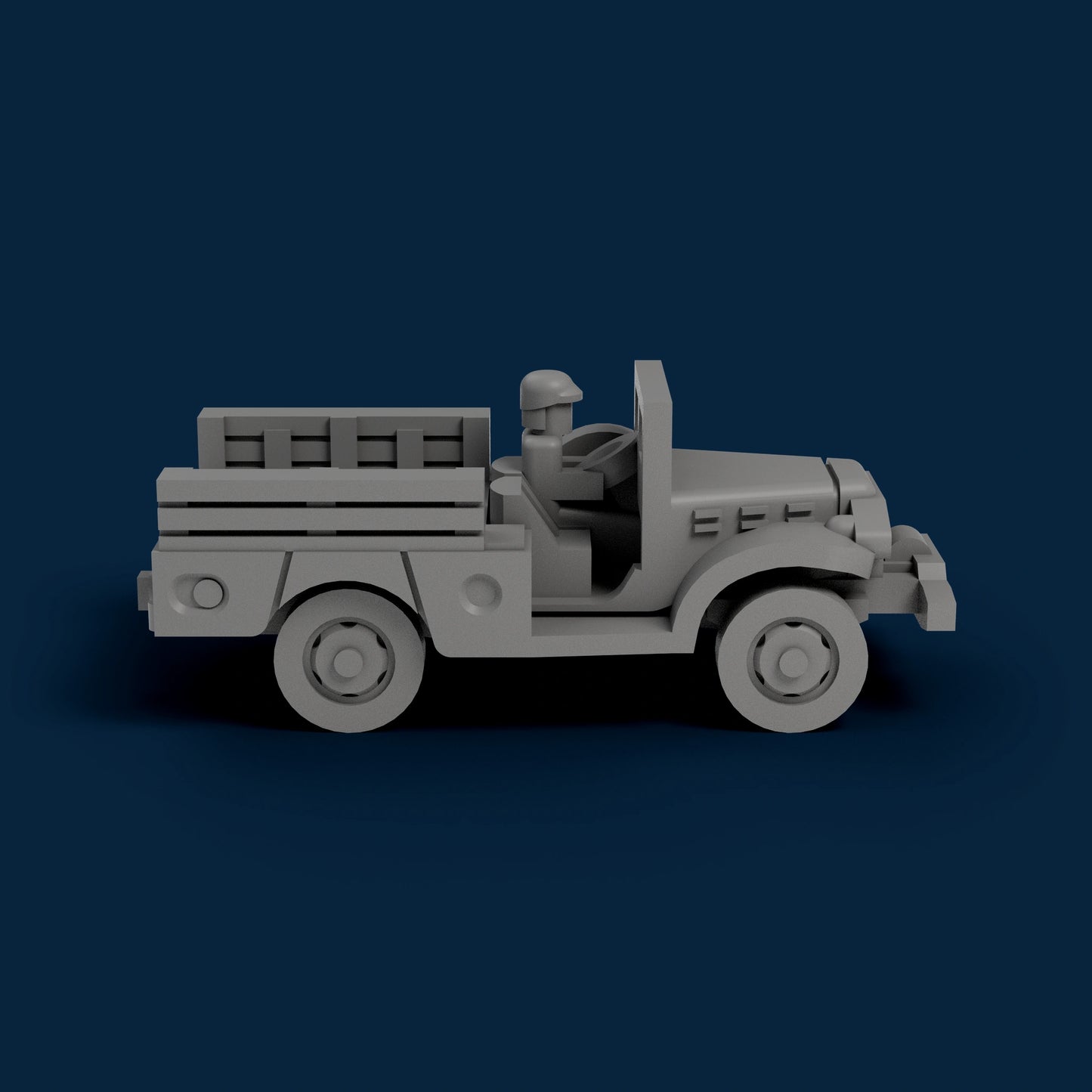 WC52 Weapon Carrier Open Miniature