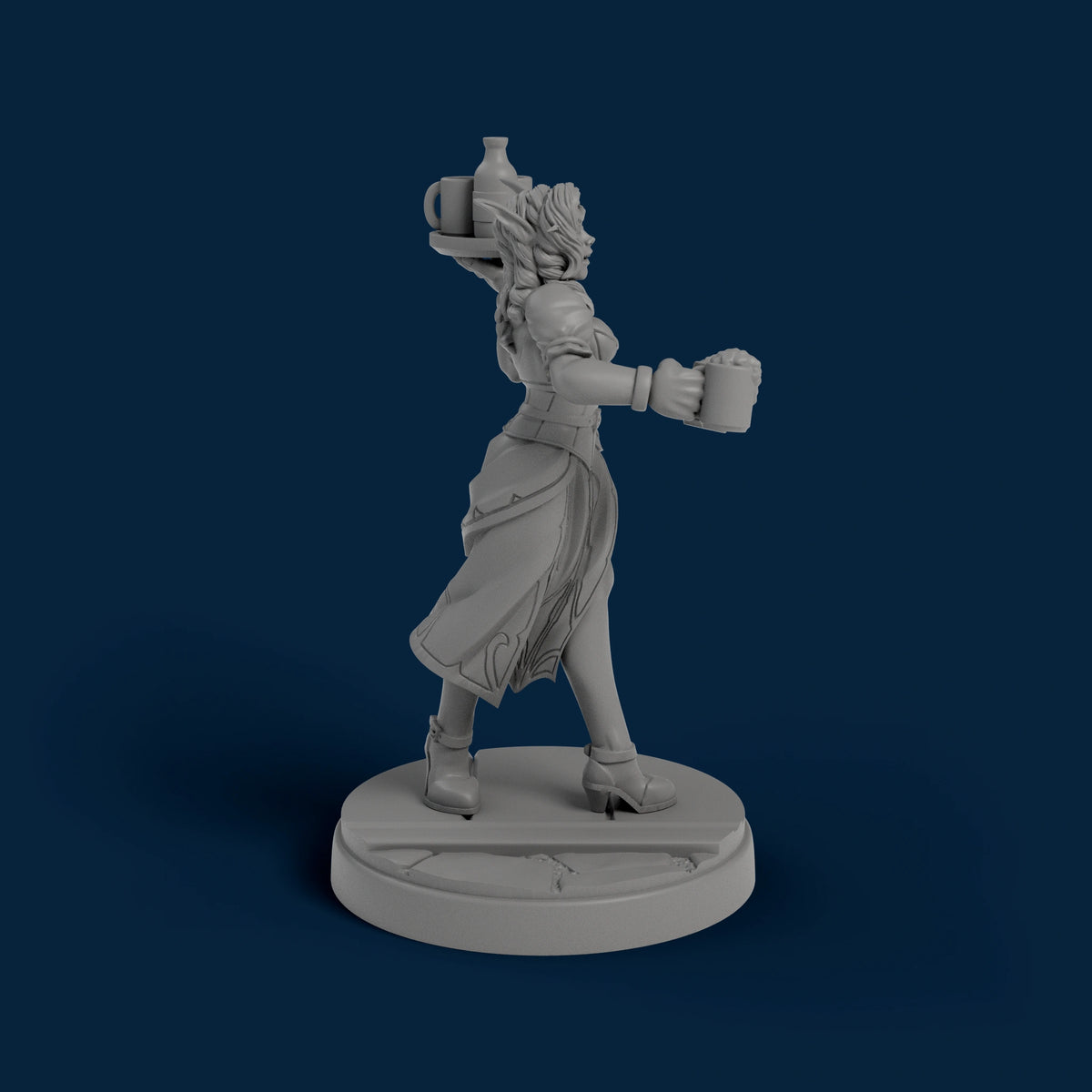 Elven Worker Miniature