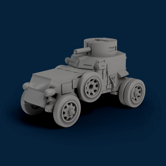 Franklin T7 Armored Car Miniature