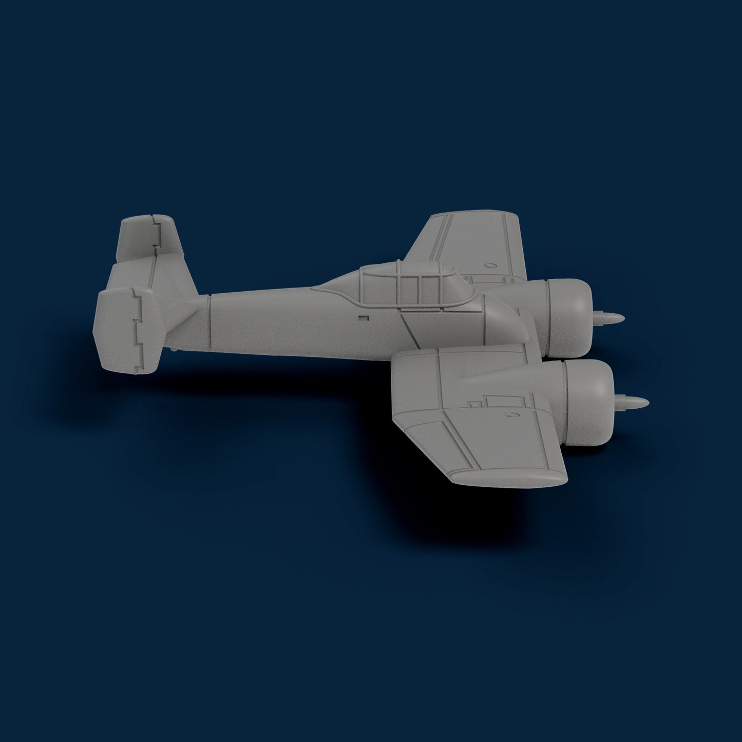 Grumman XF5F Skyrocket (Early) Miniature