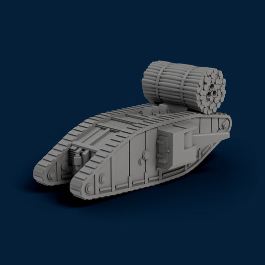 Mark I With Fascine Miniature