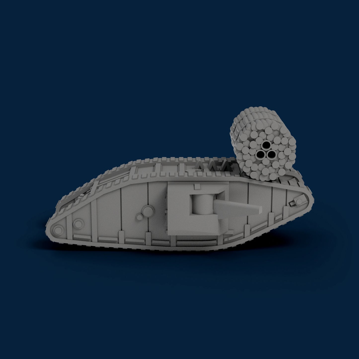 Mark I With Fascine Miniature