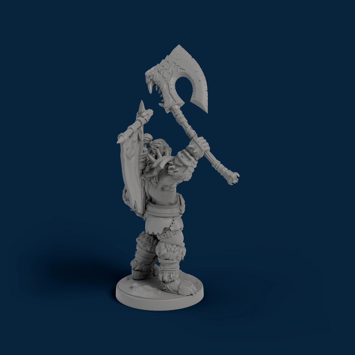 Orc Blademaster Miniature