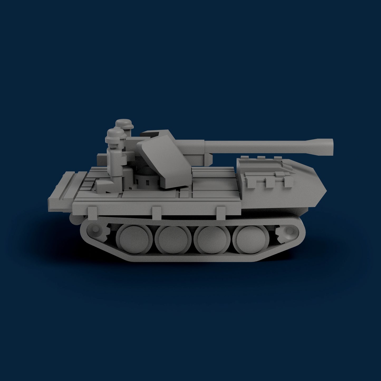 Pak 40 auf Ruspenschlepper Ost Miniature
