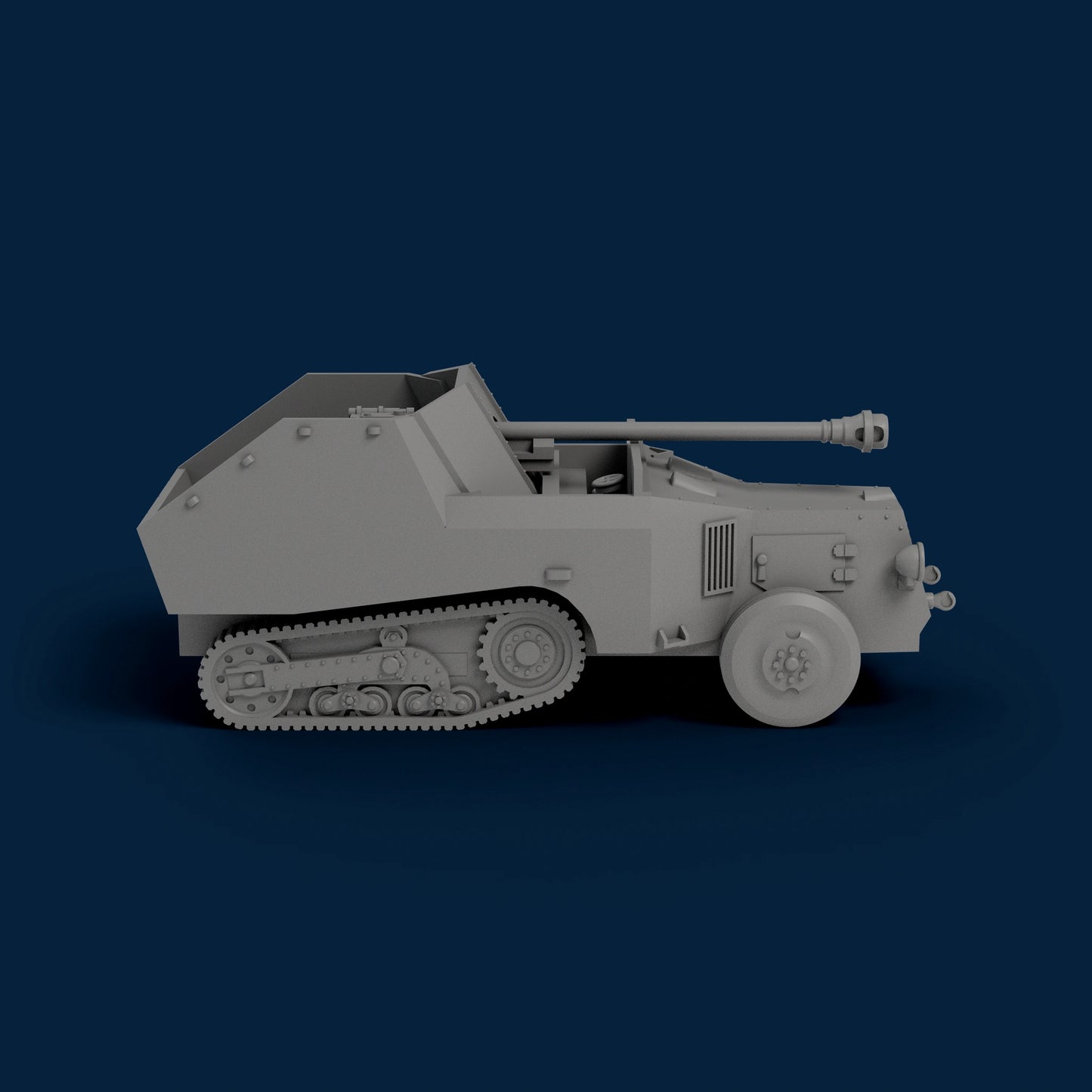 Selbstfahrlafette fur 7.5cm PaK40 auf Somua MCG S307(f) Miniature