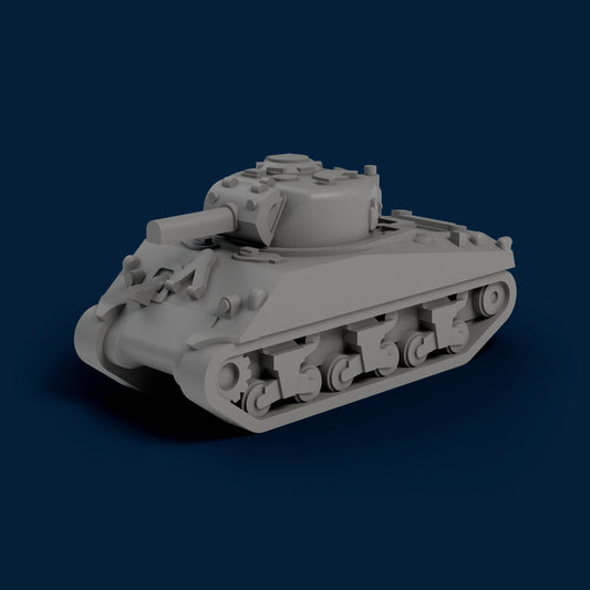 Sherman M4A3 105mm Miniature