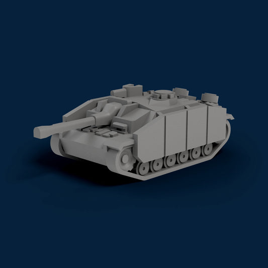 StuG III Late With Sideskirts Miniature