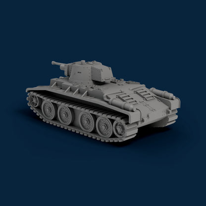 10TP Wheel & Track Cruiser Tank Miniature