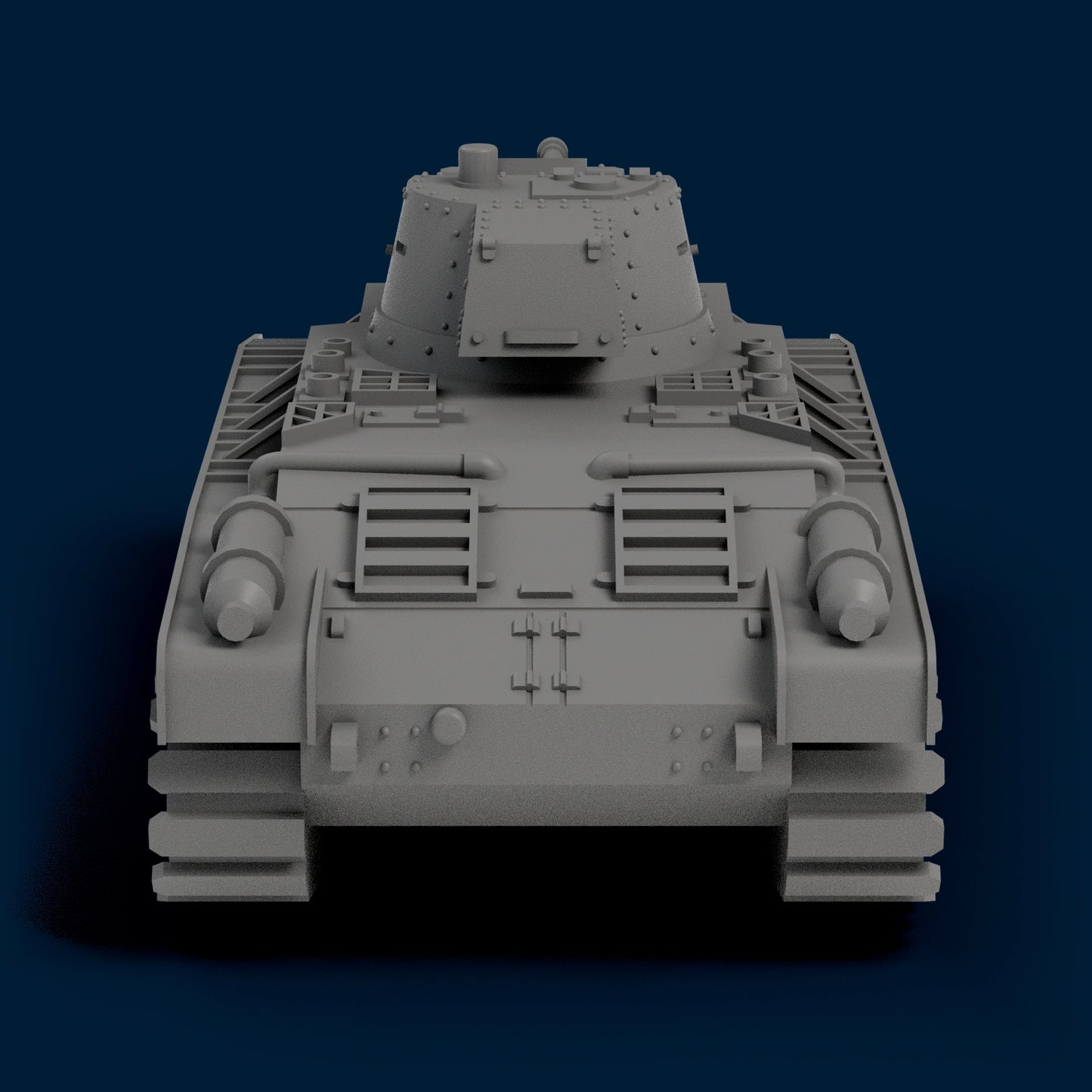 10TP Wheel & Track Cruiser Tank Miniature