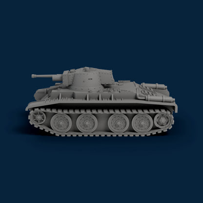 10TP Wheel & Track Cruiser Tank Miniature