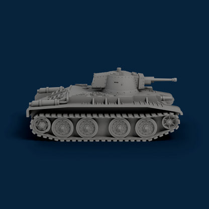 10TP Wheel & Track Cruiser Tank Miniature