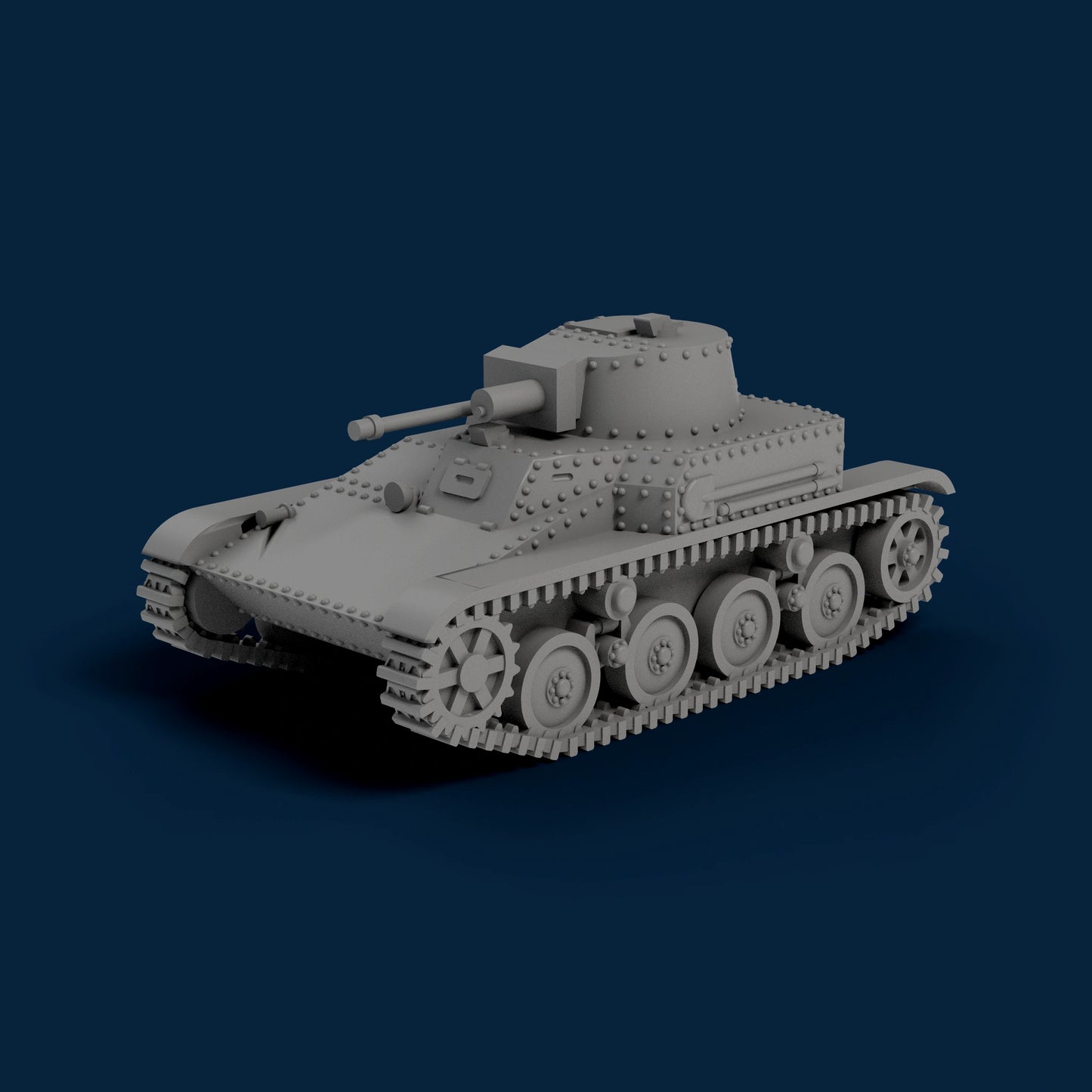 4TP Polish Tank Miniature