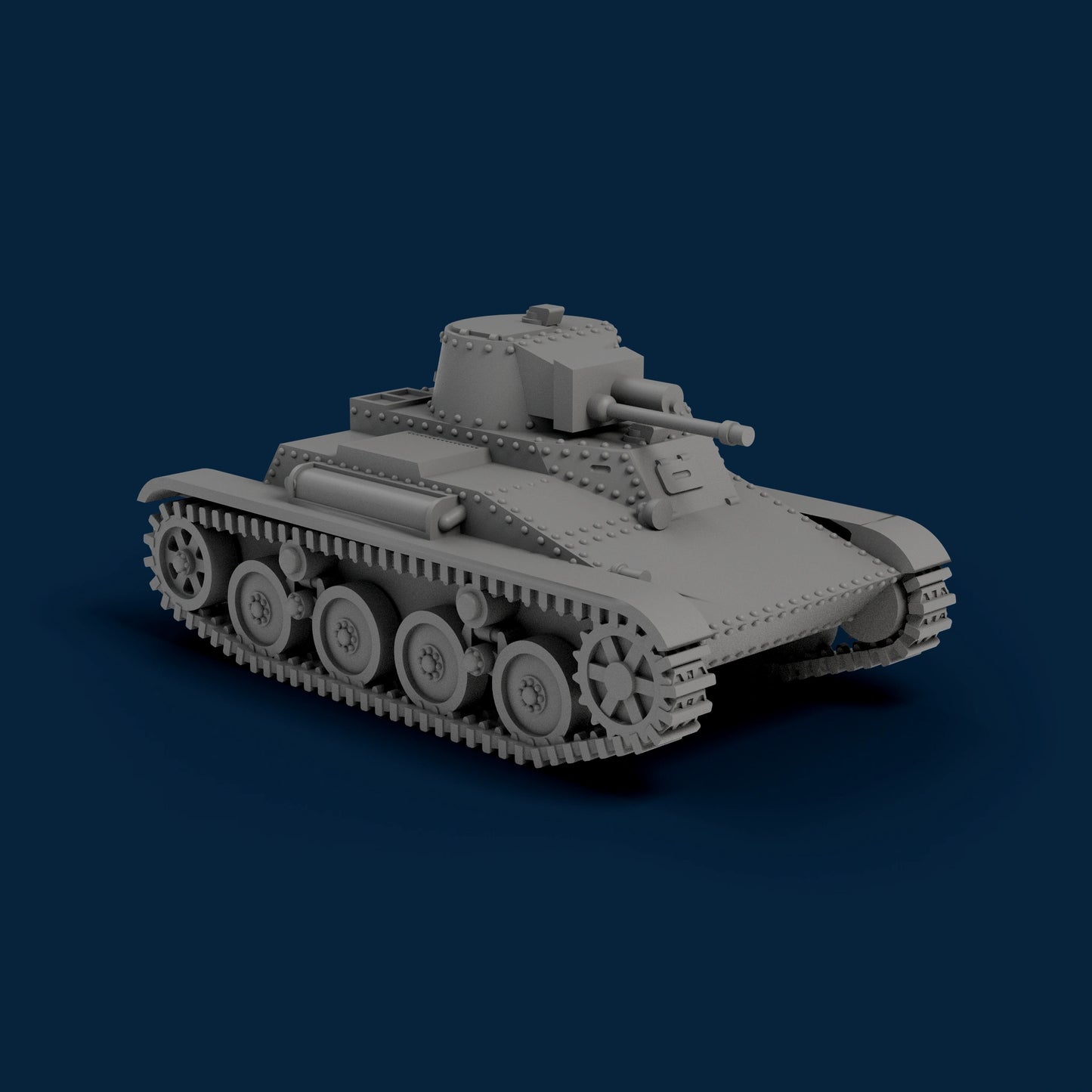 4TP Polish Tank Miniature