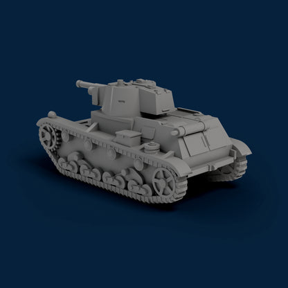 7TP Polish Tank Miniature