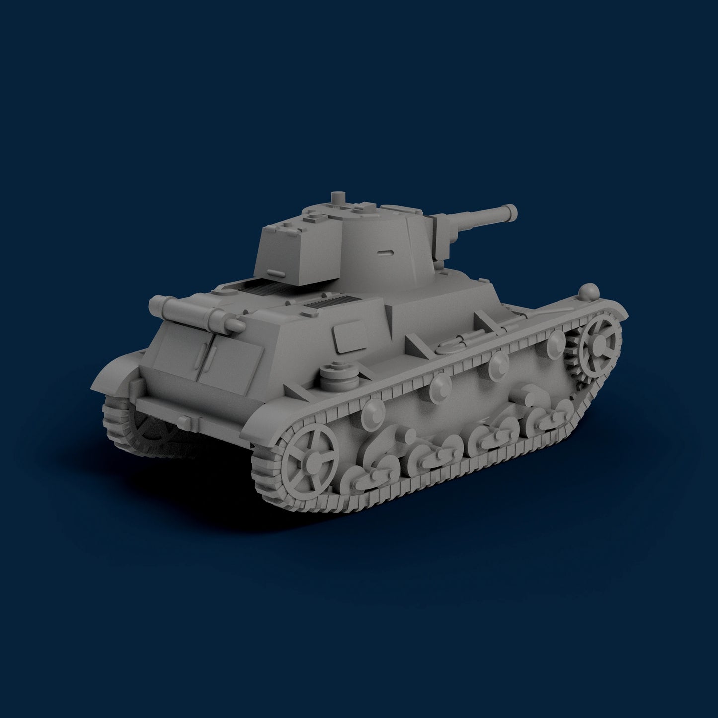 7TP Polish Tank Miniature