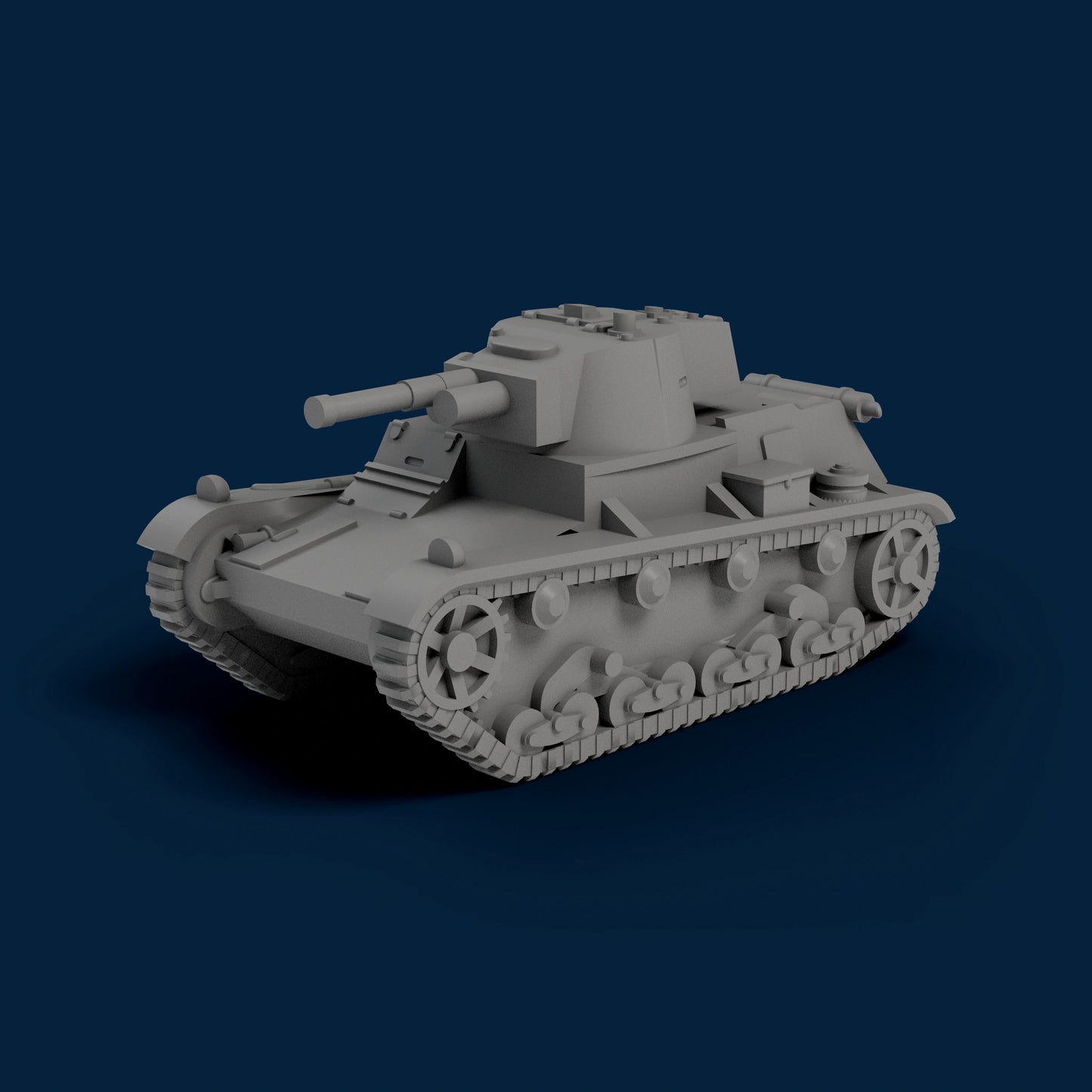 7TP Polish Tank Miniature
