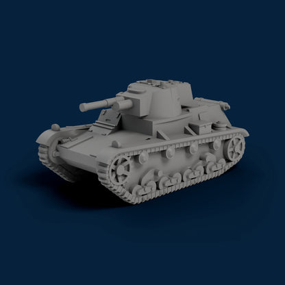 7TP Polish Tank Miniature