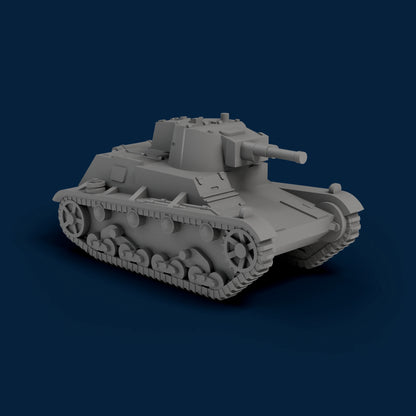 7TP Polish Tank Miniature