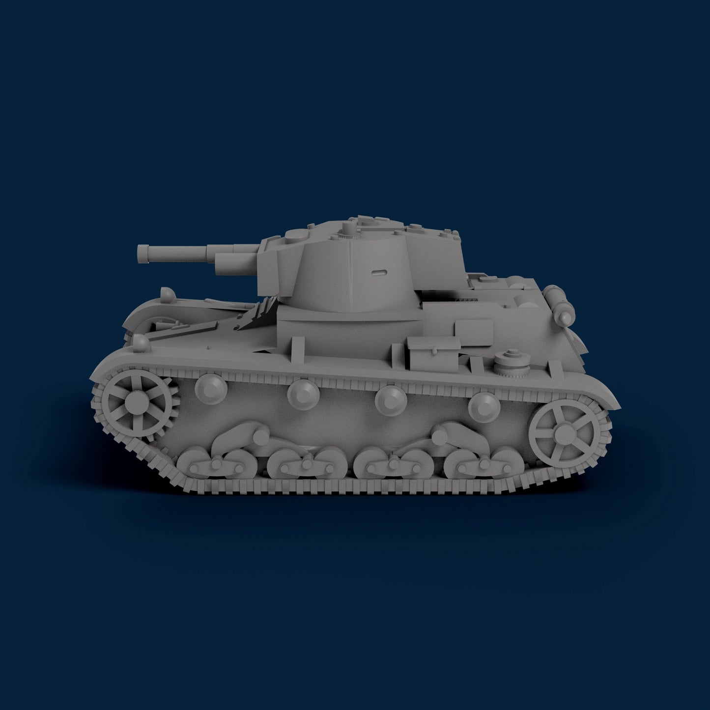 7TP Polish Tank Miniature