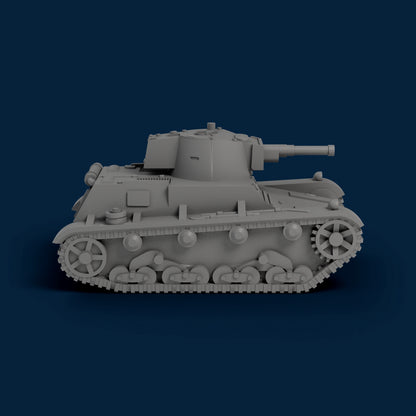 7TP Polish Tank Miniature