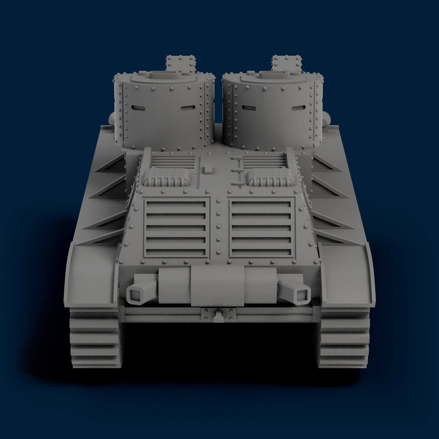 7TPdw Polish Light Tank Miniature