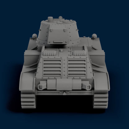 7TPJW Polish Light Tank Miniature