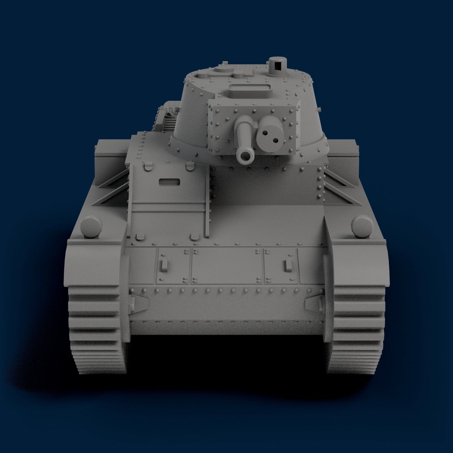 7TPJW Polish Light Tank Miniature