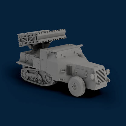 8-cm Raketenwerfer auf Somua MCL S303(f) Miniature