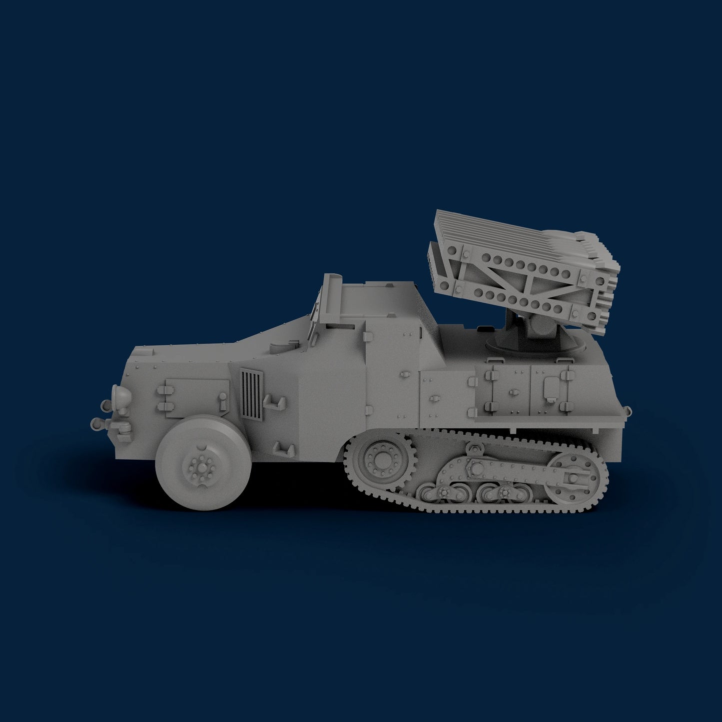 8-cm Raketenwerfer auf Somua MCL S303(f) Miniature