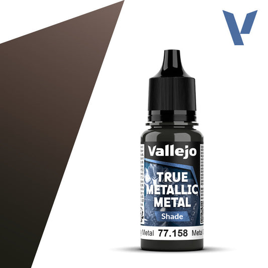 Vallejo True Metallic Metal: Rusty Metal - Shade (18 ml)