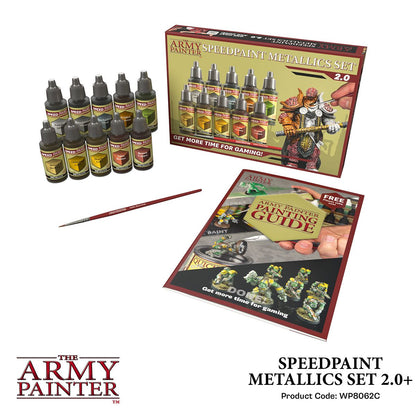 The Army Painter - Speedpaint Metallics Set