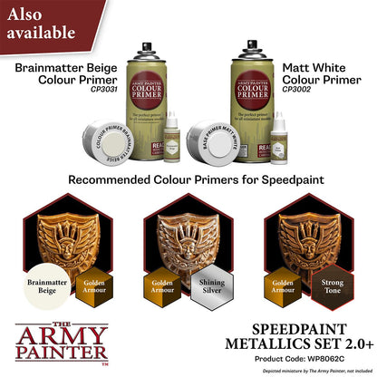 The Army Painter - Speedpaint Metallics Set
