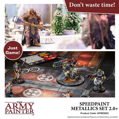 The Army Painter - Speedpaint Metallics Set