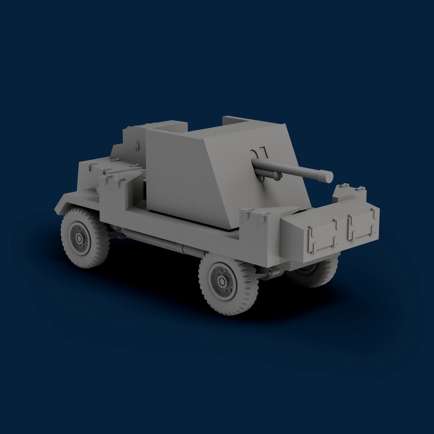 AEC Deacon SPG Miniature