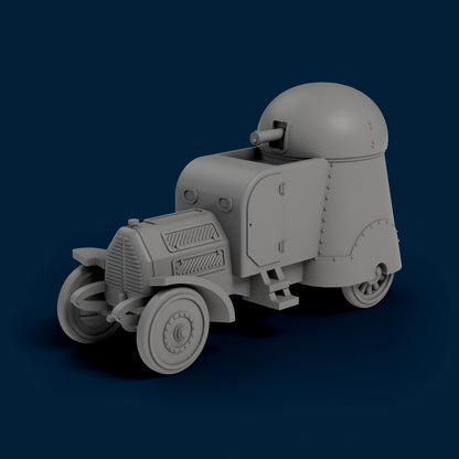 Austro-Daimler Panzerwagen Miniature