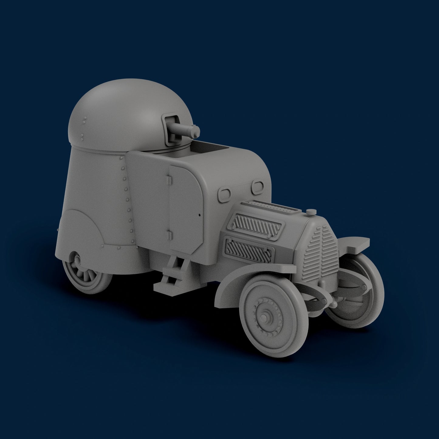 Austro-Daimler Panzerwagen Miniature