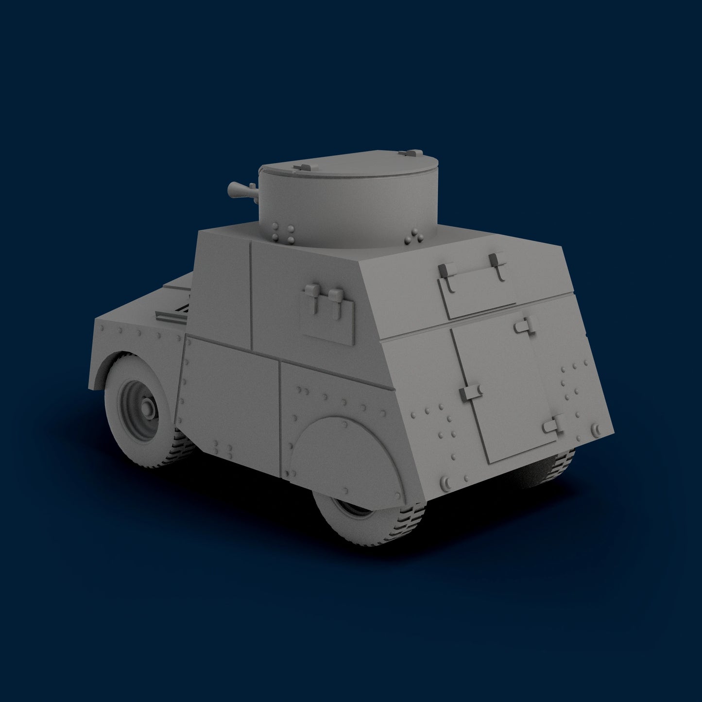 Beaverette Mk. III British Armoured Car Miniature