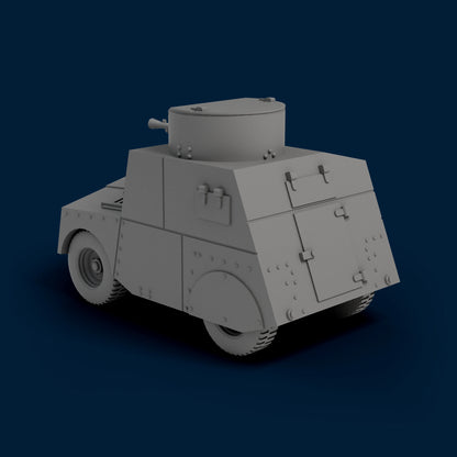 Beaverette Mk. III British Armoured Car Miniature