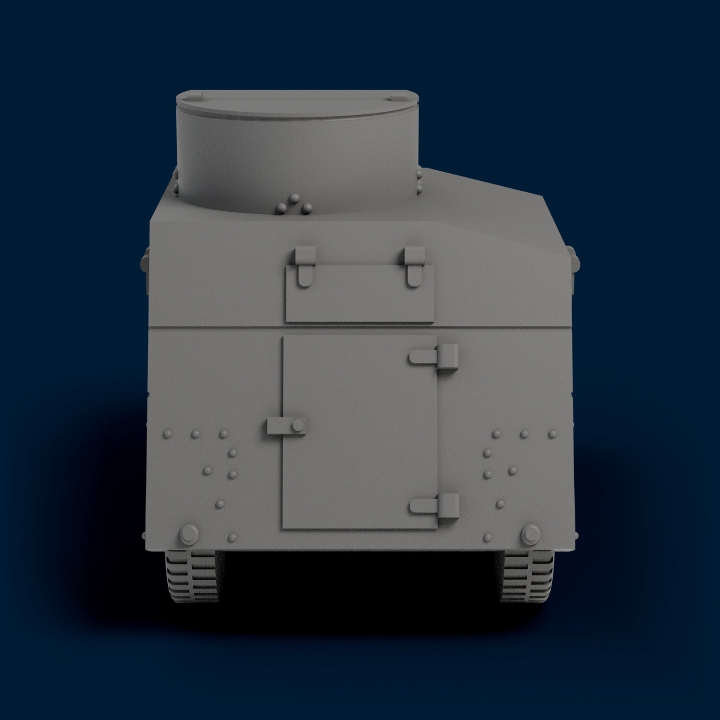 Beaverette Mk. III British Armoured Car Miniature