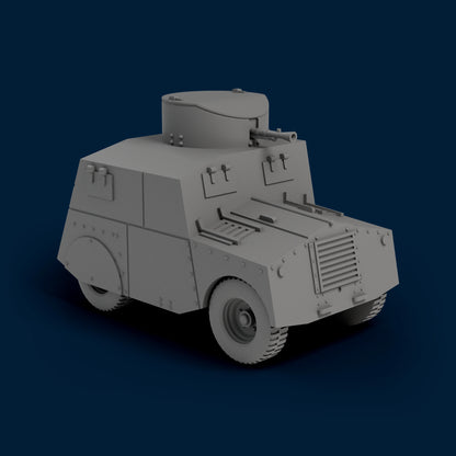 Beaverette Mk. III British Armoured Car Miniature