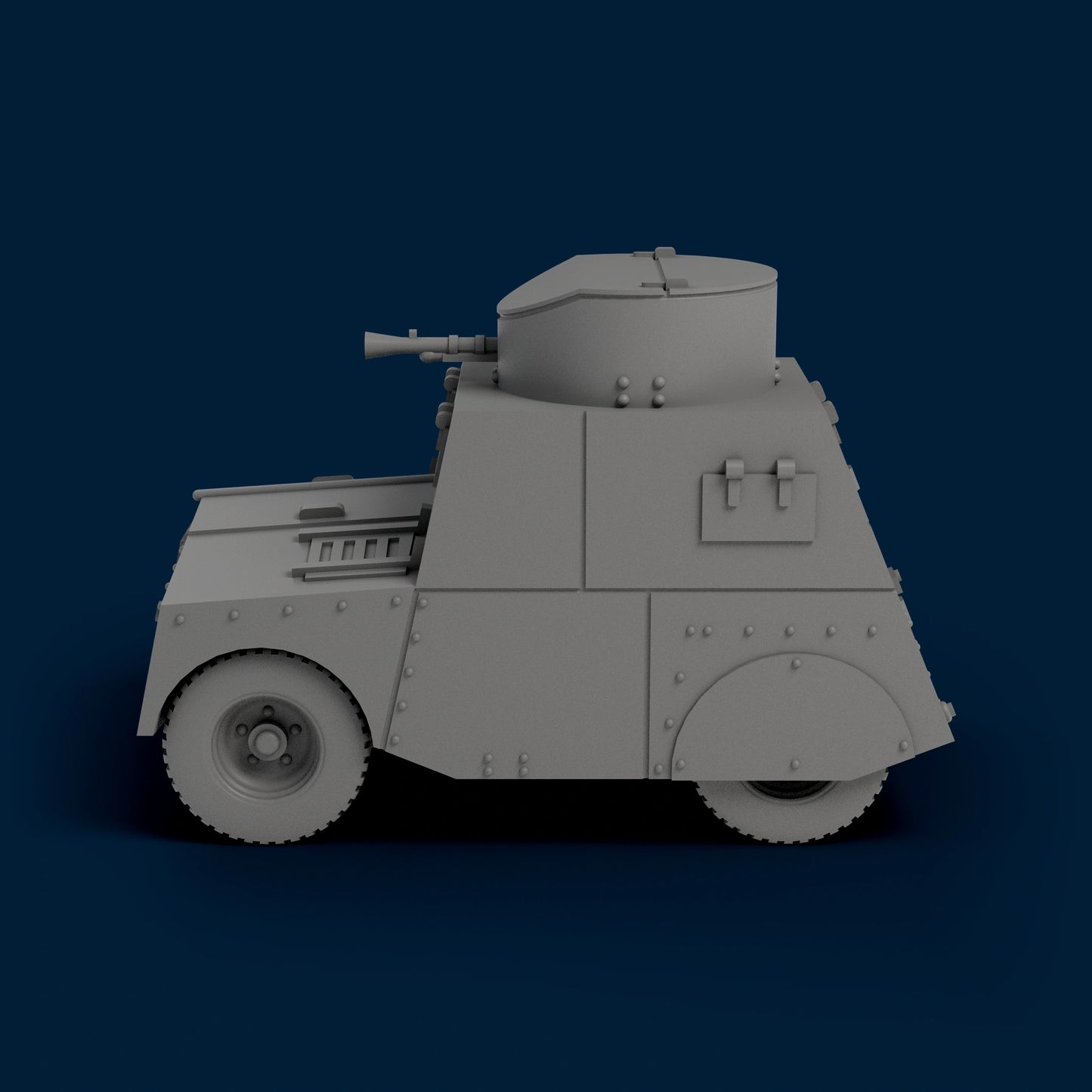 Beaverette Mk. III British Armoured Car Miniature