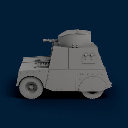 Beaverette Mk. III British Armoured Car Miniature