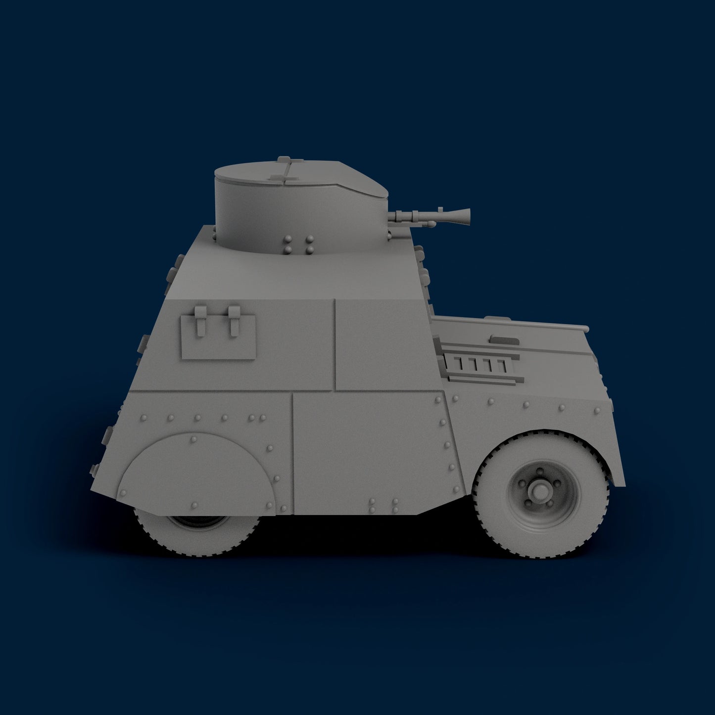 Beaverette Mk. III British Armoured Car Miniature