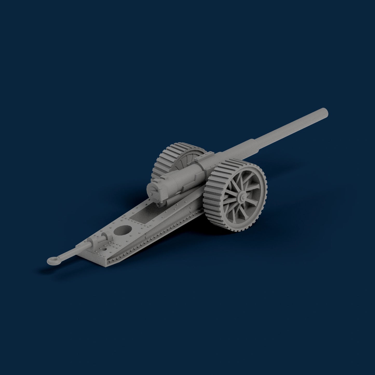 BL 6 inch Mk VII Naval Gun Miniature